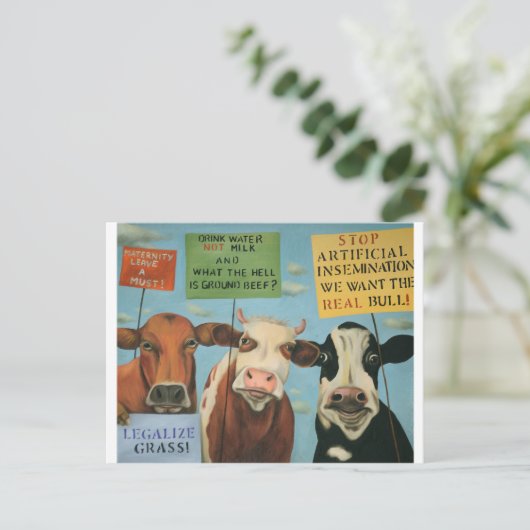 Sluitkoeien Briefkaart (Staand voorkant)