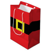Sluitsem Belly Red Black Yellow Cute Medium Cadeauzakje (Voorkant Gekanteld)