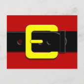 Sluitsluiting voor kerstgordel feestdagenkaart (Voorkant)