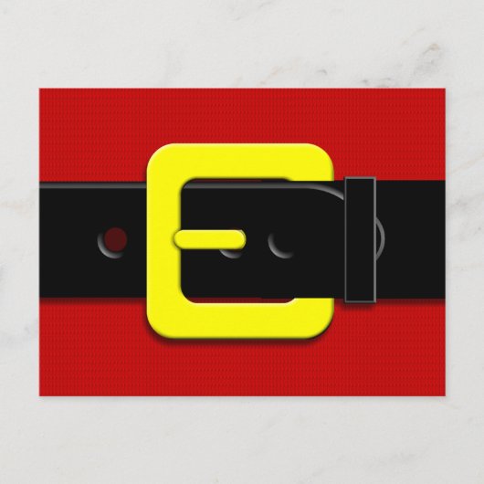 Sluitsluiting voor kerstgordel feestdagenkaart (Voorkant)