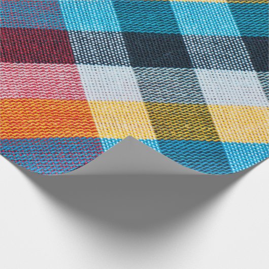 Sluitstructuur van textiel, lendeltje met Thaise s Cadeaupapier (Hoek)