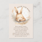 Slumber Bunny Boek voor Baby Informatiekaartje (Voorkant)