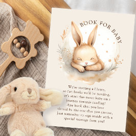 Slumber Bunny Boek voor Baby Informatiekaartje