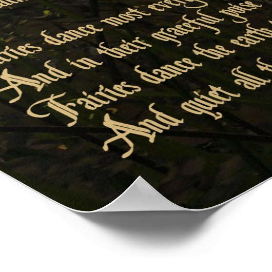 Slumber Fairies Poster (Hoek)