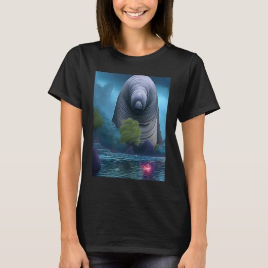 Slumber Mountain Manatee T-shirt (Voorkant)