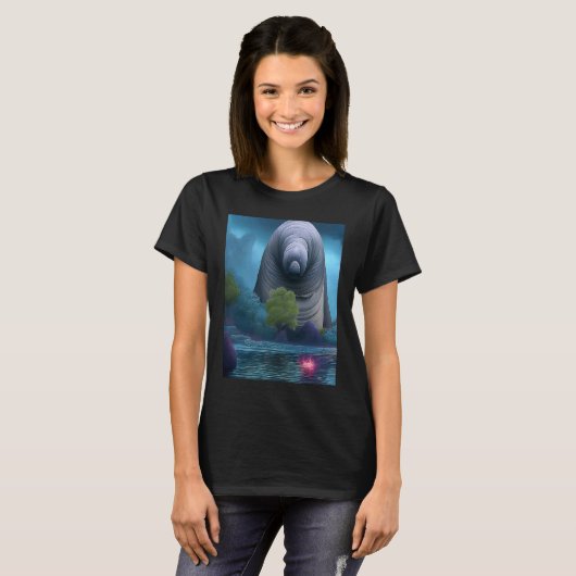 Slumber Mountain Manatee T-shirt (Voorkant volledig)