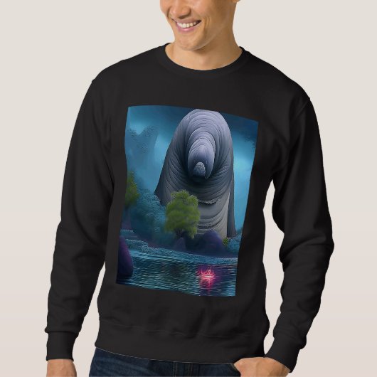 Slumber Mountain Manatee Trui (Voorkant)