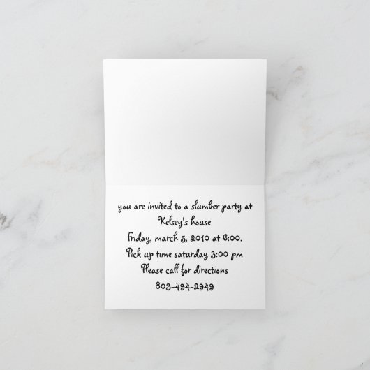 Slumber-partij (Binnen)