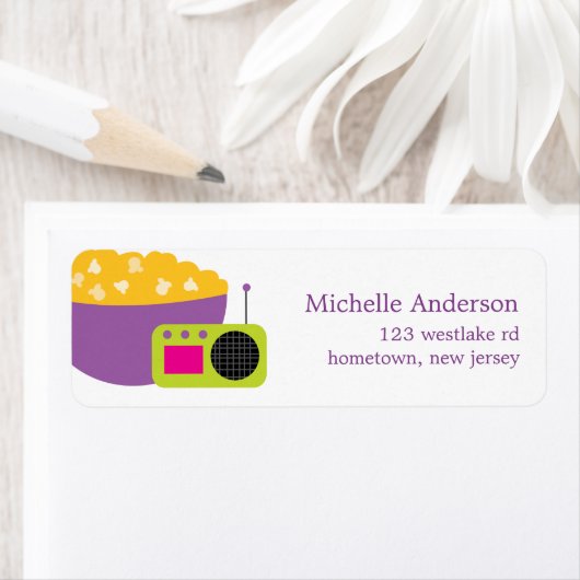 Slumber Partij Etiket (Insitu)