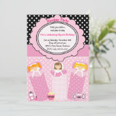 Slumber Partij Kaart (Staand voorkant)