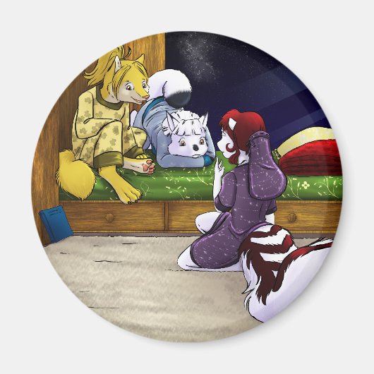 Slumber Partij Magneet (Voorkant)