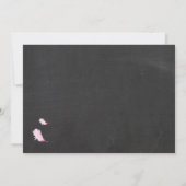 Slumber partij pyjama dank u kaart Sleepover (Achterkant)