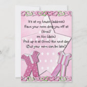 Slumber Partij - Uitnodiging (Achterkant)