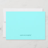 Slumber-partijfotosjabloon Kaart (Achterkant)