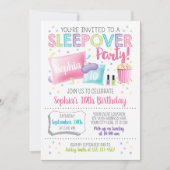 Slumber Party Birthday Kaart (Voorkant)