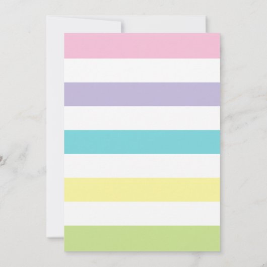 Slumber Party Birthday Kaart (Achterkant)