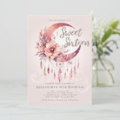 Slumber Party Boho Dreamcatcher kristallen zoet 16 Kaart (Staand voorkant)