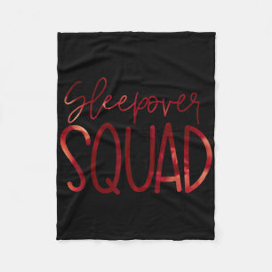 Slumber Party Crew Sleepover Squad Pyjama Hallowee Fleece Deken