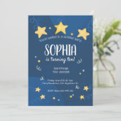 Slumber Party Invitation Sleepover Birthday Kaart (Staand voorkant)