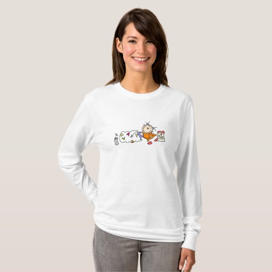 Slumber Party Joy T-shirt (Voorkant volledig)