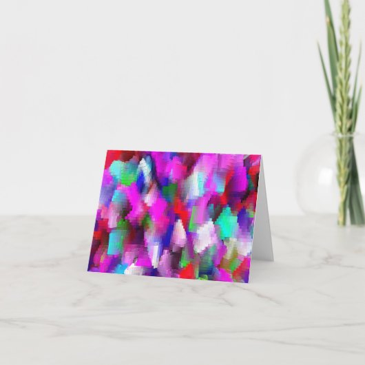 Slumber party.... kaart (Voorkant)