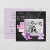 Slumber Party Leuke Tijden Kaart (Voorkant / Achterkant)