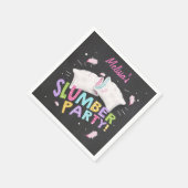 Slumber party Papier Servet Roze Meisje Sleepover (Hoek)