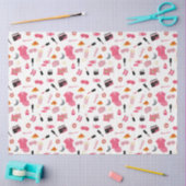 Slumber Party Roze Meisje Kinder Patroon Tissuepapier (Craft)