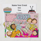 Slumber Party - Slaap over Kaart (Voorkant / Achterkant)