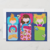 Slumber Party / Slaap over - SRF Kaart (Voorkant)