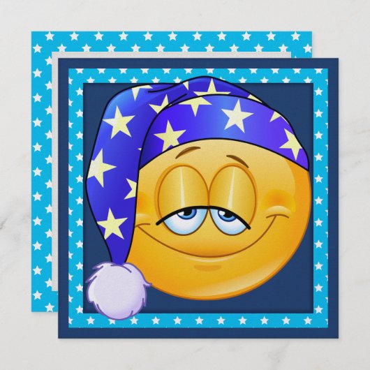 Slumber Party / Slaap over - SRF Kaart (Voorkant / Achterkant)