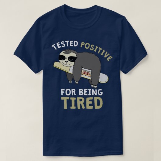 Slumber Party slaappover Napping Slank Sl T-shirt (Design voorkant)