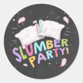 Slumber Party Sleepover Envelope stickers (Voorkant)