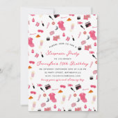 Slumber Party Sleepover Kids Verjaardagsfeest Kaart (Voorkant)