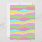 Slumber Party Sleepover Meisjes Uitnodiging (Achterkant)