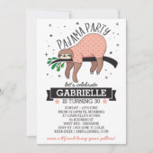 Slumber Party Slotuitnodiging Kaart (Voorkant)