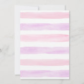 Slumber Party Sluepover Pink Tween Girl Birthday Kaart (Achterkant)