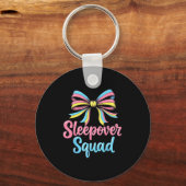 Slumber Party Squad Sleever Coquette Birthday Paja Sleutelhanger (Voorkant)