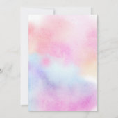 Slumber Party verjaardagsuitnodiging Kaart (Achterkant)