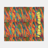"Slumber penseelstreken: fleece deken (Voorkant (Horizontaal))