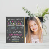 Slumber-plein-meisje Kaart (Staand voorkant)