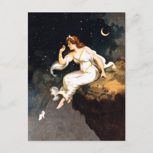 slumber princess briefkaart (Voorkant)