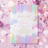 Slumber Sleepover Verjaardagsfeest Tiener Tween Pa Kaart