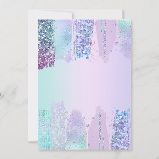 Slumber Sleepover Verjaardagsfeest Tiener Tween Pa Kaart (Achterkant)