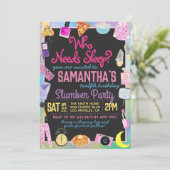 Slumber Sluepover die moet slapen? Kaart (Staand voorkant)