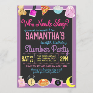 Slumber Sluepover die moet slapen? Kaart