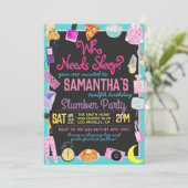 Slumber Sluepover die moet slapen? Kaart (Staand voorkant)