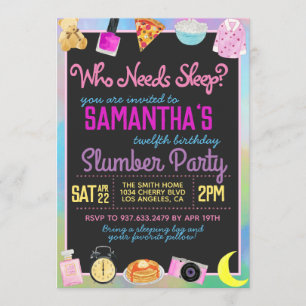 Slumber Sluepover die moet slapen? Kaart