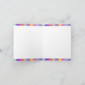 Slumber verjaardagsfeestje gevouwen uitnodiging (Binnen)