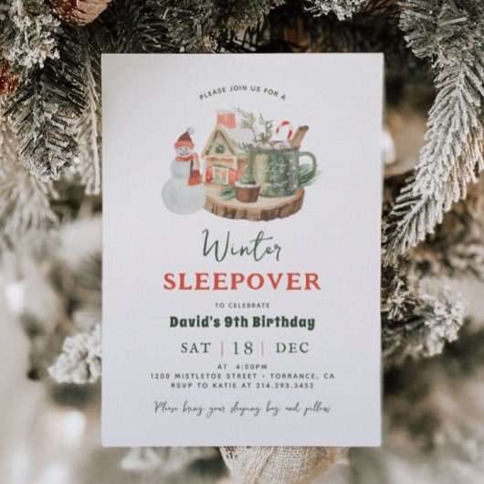 Slumber Winterslaappartij Kaart